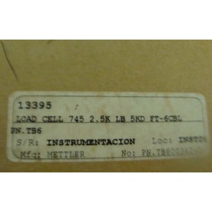 METTLER TOLEDO TB600342-1 LOAD CELL