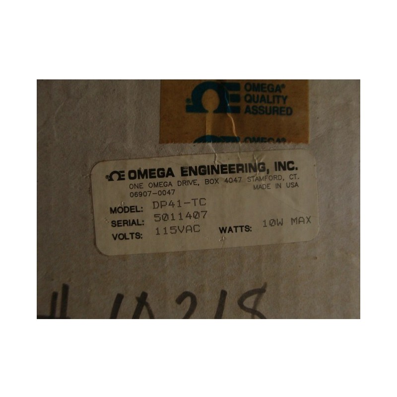 OMEGA TEMPERATURE DISPLAY DP41-TC