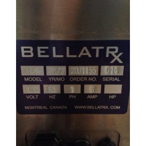 BellatRx Rx-Fill Solid Dose Counting Machine