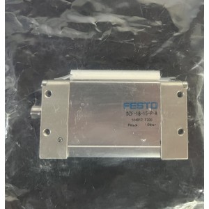 FESTO DZF-18-15-P-A Flat Double-Acting Pneumatic Cylinder | 18 mm Piston, 15 mm Stroke