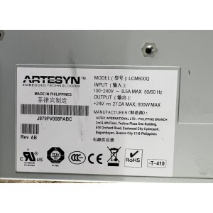 ARTESYN LCM600Q – 600W 24V AC-DC Power Supply