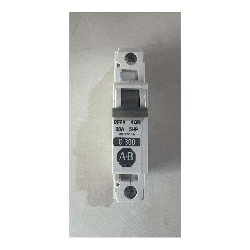 Allen-Bradley 1492-CB1-G300 Miniature Circuit Breaker - 30A Allen-Bradley 1492-CB1-G300 Miniature Circuit Breaker - 30A