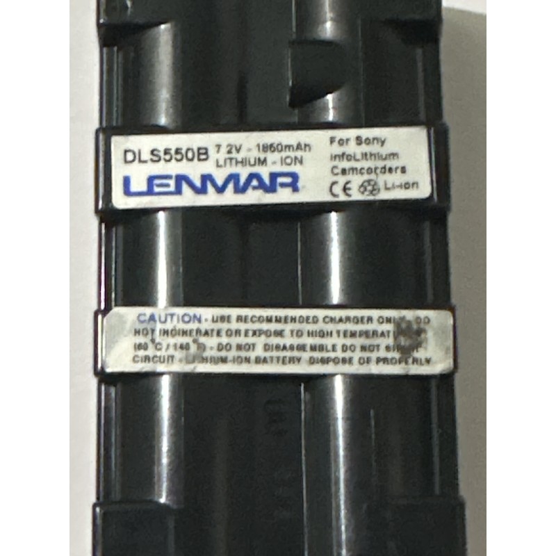 Lenmar DLS550B 7.2V 2000 mAh Lithium-Ion Battery Pack Lenmar DLS550B 7.2V 2000 mAh Lithium-Ion Battery Pack