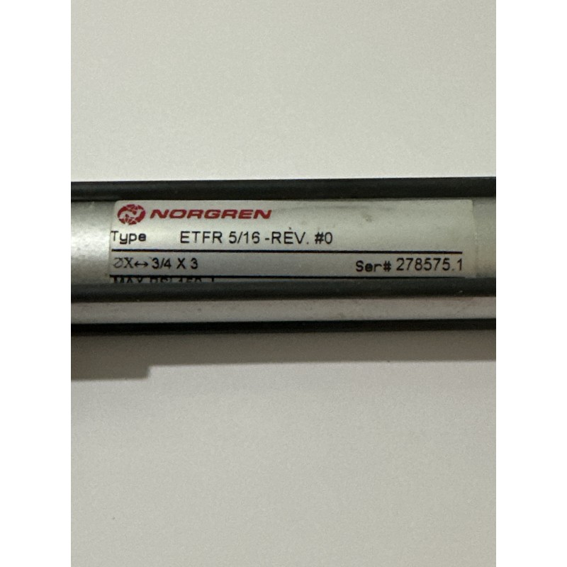 Norgren ETFR 5/16 Pneumatic Cylinder – Compact Linear Actuator Norgren ETFR 5/16 Pneumatic Cylinder – Compact Linear Actuator