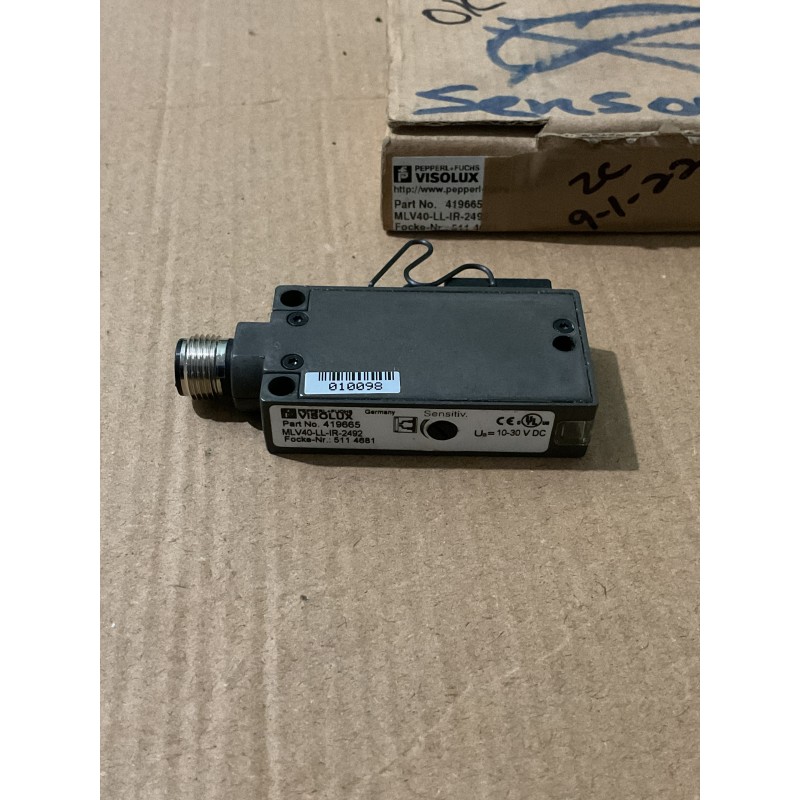 Pepperl+Fuchs MLV40-LL-IR-2492 Fiber Optic Amplifier – Robust Industrial Sensor Pepperl+Fuchs MLV40-LL-IR-2492 Fiber Optic Amplifier – Robust Industrial Sensor