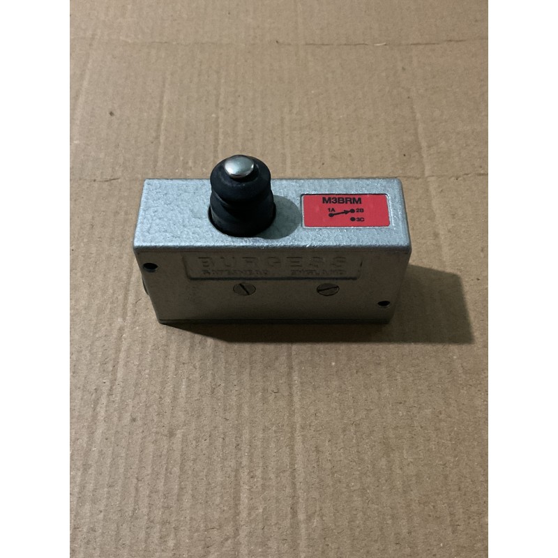 Burgess M3BRM Micro Switch – 5A 250V AC, IP54 Rated Burgess M3BRM Micro Switch – 5A 250V AC, IP54 Rated