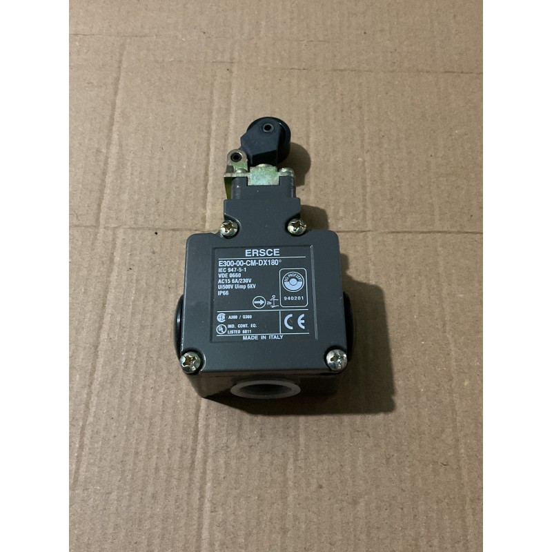 Ersce E300-00-CM-DX180 Limit Switch with Roller Lever Ersce E300-00-CM-DX180 Limit Switch with Roller Lever