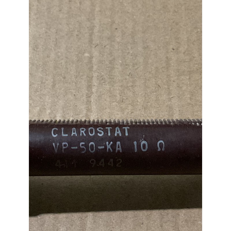 Clarostat VP-50-KA Adjustable 50W Wirewound Power Resistor Clarostat VP-50-KA Adjustable 50W Wirewound Power Resistor