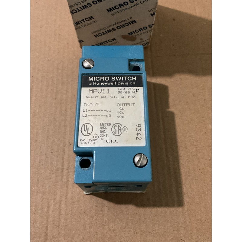 Honeywell MPV11 Photoelectric Sensor Amplifier Base Honeywell MPV11 Photoelectric Sensor Amplifier Base