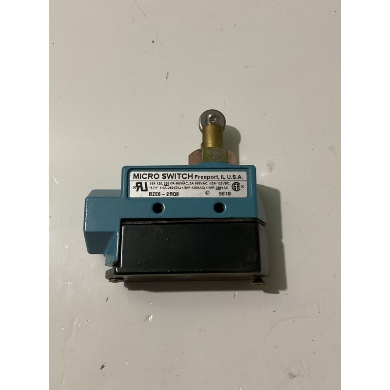 Honeywell BZE6-2RQ8 Limit Switch with Roller Plunger Actuator Honeywell BZE6-2RQ8 Limit Switch with Roller Plunger Actuator