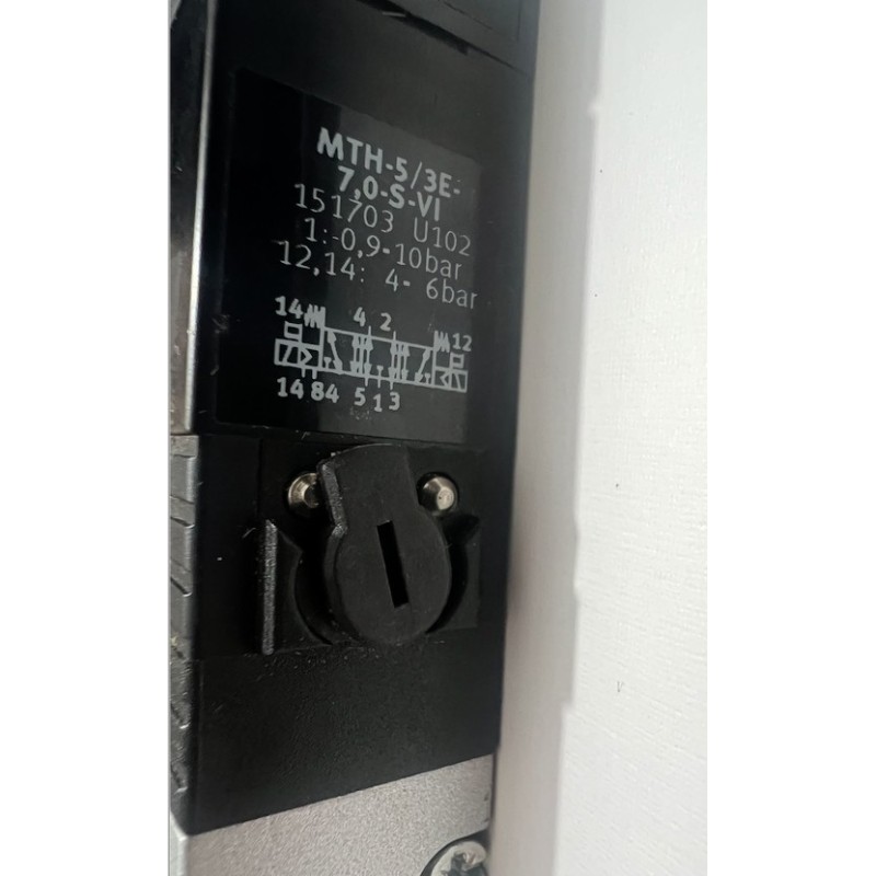 Festo MTH-5/3E-7,0-S-VI 5/3-Way Solenoid Valve – Specifications and Pricing Festo MTH-5/3E-7,0-S-VI 5/3-Way Solenoid Valve – Specifications and Pricing