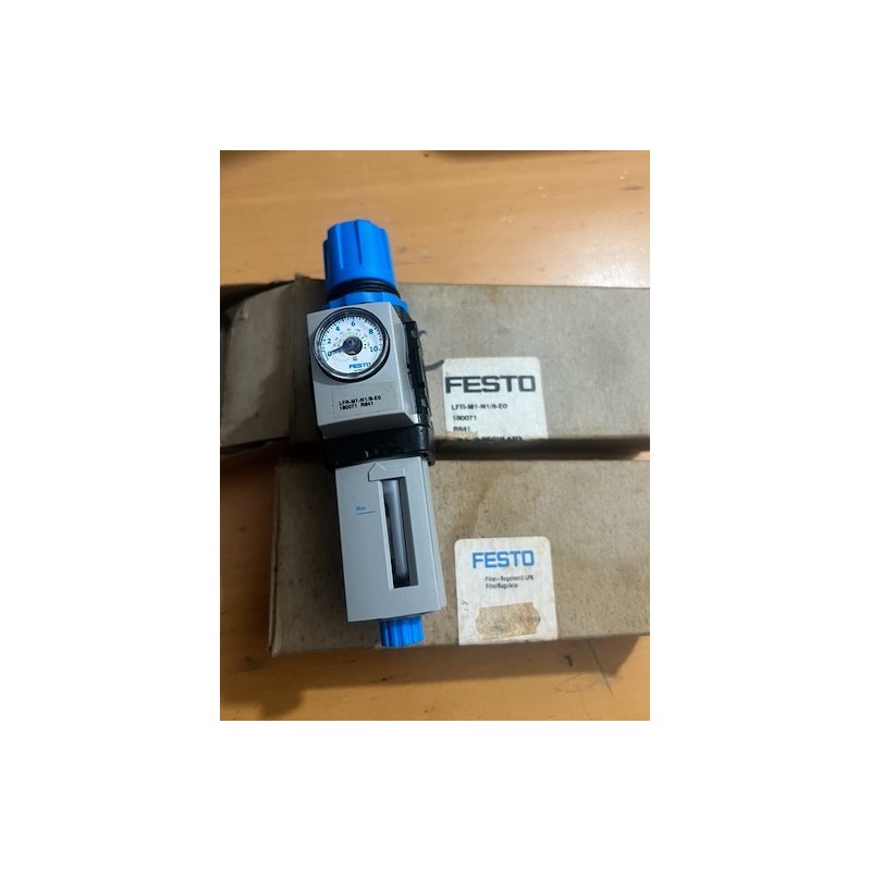 Festo LFR-M1-N1/8-E0 Filter Regulator – Compact Air Preparation Unit Festo LFR-M1-N1/8-E0 Filter Regulator – Compact Air Preparation Unit