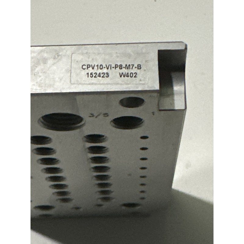 Festo CPV10-VI-P8-M7-B Multi-Pin Valve Manifold – 8 Stations with M7 Connections Festo CPV10-VI-P8-M7-B Multi-Pin Valve Manifold – 8 Stations with M7 Connections