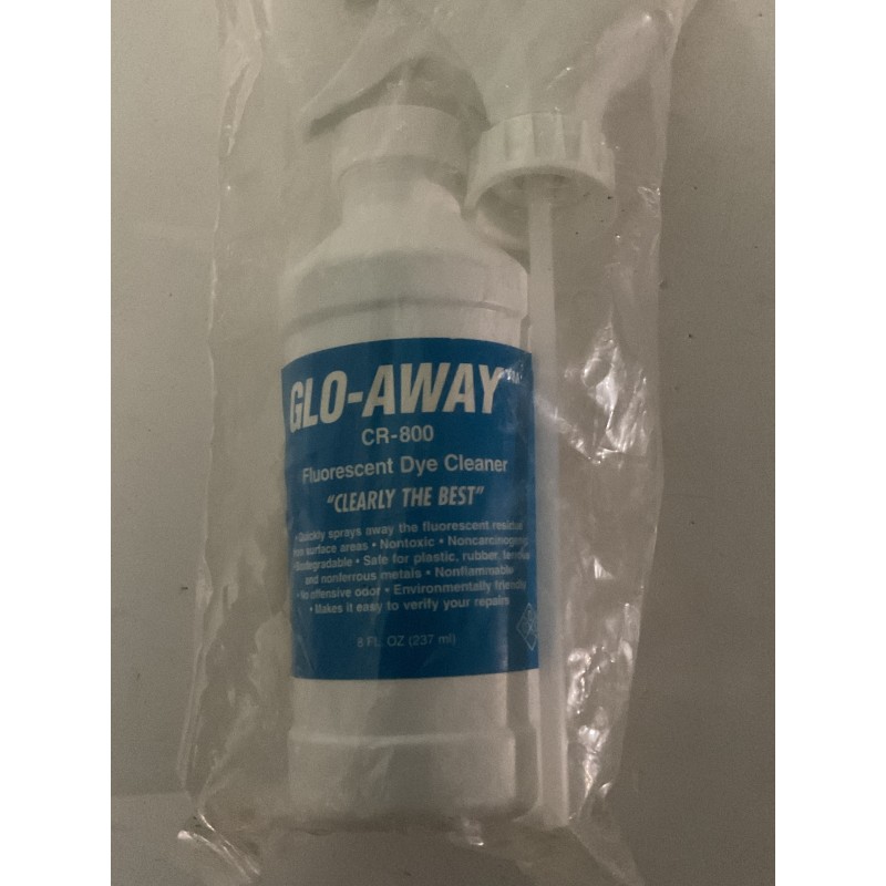 GLO-AWAY™ Fluorescent Dye Cleaner CR-800 – Effective Leak Detection Dye Remover GLO-AWAY™ Fluorescent Dye Cleaner CR-800 – Effective Leak Detection Dye Remover