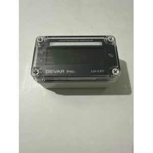 DEVAR LD-LPI Loop-Powered Indicator - 3½-Digit LCD Display