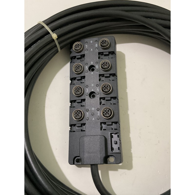 Balluff BPI005E Passive Interface Module – 8-Port M12 Junction Block Balluff BPI005E Passive Interface Module – 8-Port M12 Junction Block