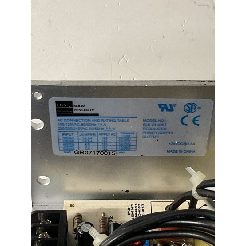 SOLA HEVI-DUTY SLS-24-036T Linear Power Supply – 24V DC 3.6A Industrial Power Solution SOLA HEVI-DUTY SLS-24-036T Linear Power Supply – 24V DC 3.6A Industrial Power Solution