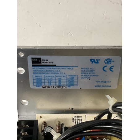 SOLA HEVI-DUTY SLS-24-036T Linear Power Supply – 24V DC 3.6A Industrial Power Solution