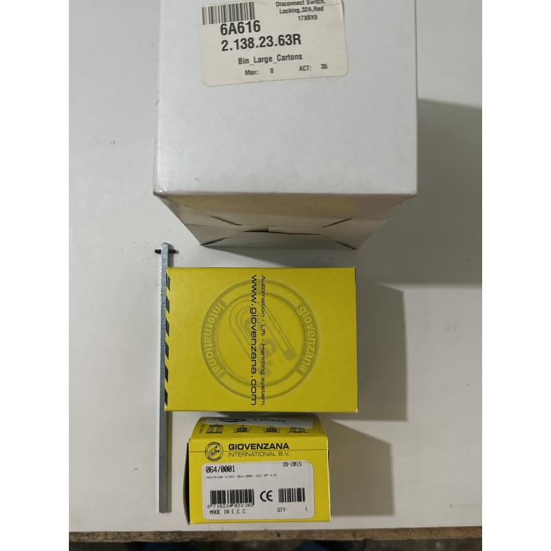 Giovenzana 6A616 63A 3-Pole Disconnect Switch Kit Giovenzana 6A616 63A 3-Pole Disconnect Switch Kit