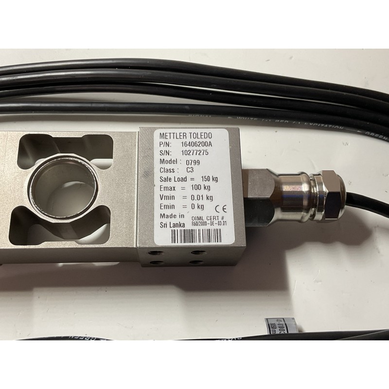 METTLER TOLEDO 0799 Load Cell – 100 kg Capacity METTLER TOLEDO 0799 Load Cell – 100 kg Capacity