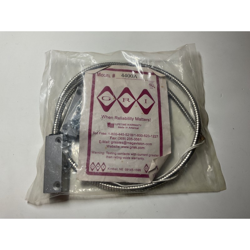 GRI 4400-A Industrial Surface Mount Safety Door Sensor GRI 4400-A Industrial Surface Mount Safety Door Sensor