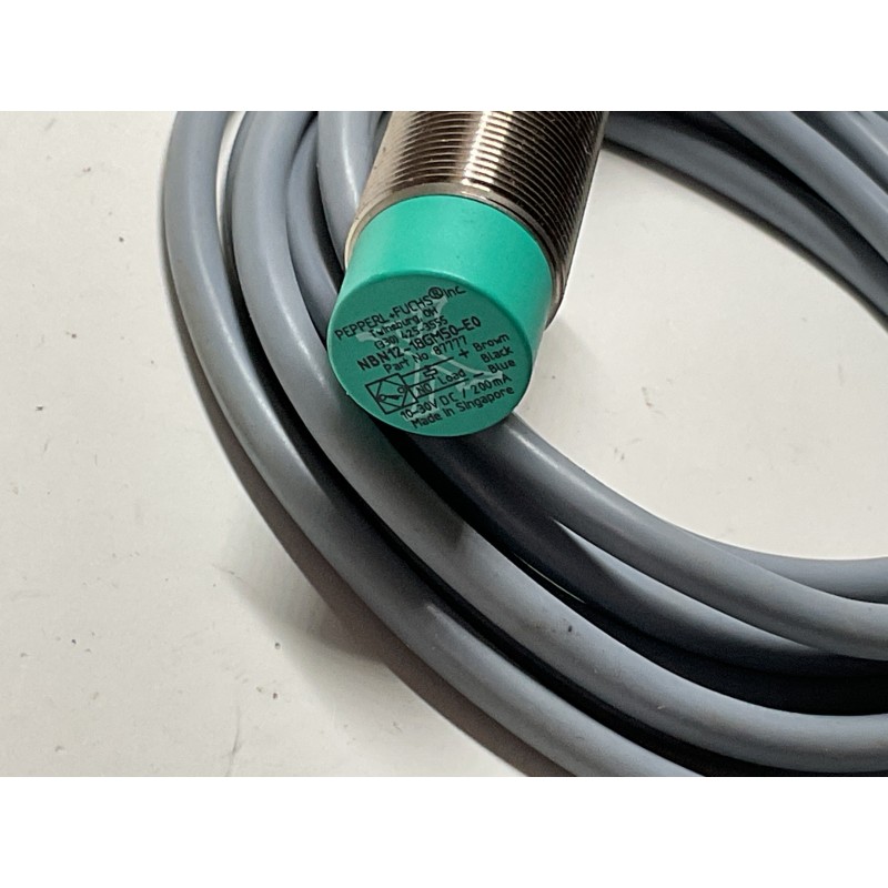 Pepperl+Fuchs NBN12-18GM50-EQ Inductive Proximity Sensor – 12 mm Sensing Distance Pepperl+Fuchs NBN12-18GM50-EQ Inductive Proximity Sensor – 12 mm Sensing Distance