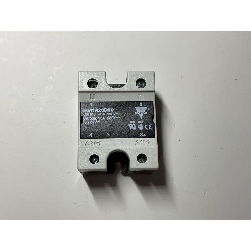Carlo Gavazzi RM1A23D50 Solid-State Relay – 50A, 265VAC, Zero-Crossing Carlo Gavazzi RM1A23D50 Solid-State Relay – 50A, 265VAC, Zero-Crossing