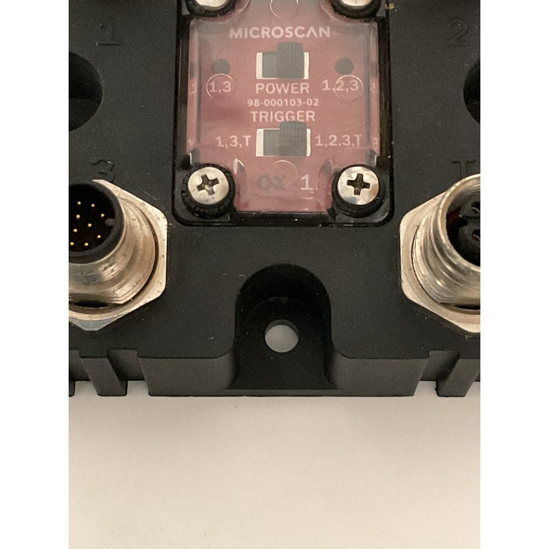Microscan QX-1 Interface Device 98-000103-02 for QX Series Barcode Scanners Microscan QX-1 Interface Device 98-000103-02 for QX Series Barcode Scanners