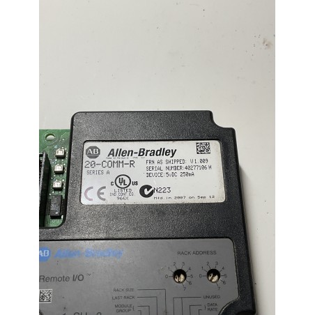 Allen-Bradley 20-COMM-R Remote I/O Communication Adapter for PowerFlex Drives