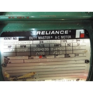 RELIANCE ELCTRIC MOTOR P56H2322M-YP