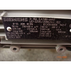 SIEMENS 1LA7080-4AA12