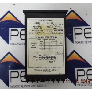YOKOGAWA 2351 00 VOLT REGULATOR