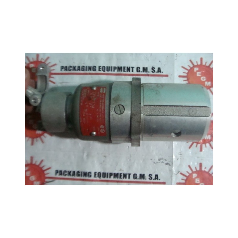 CROUSE HINDS CPH-7734 PLUG 30/60AMP 4POLE 3WIRE CROUSE HINDS CPH-7734 PLUG 30/60AMP 4POLE 3WIRE