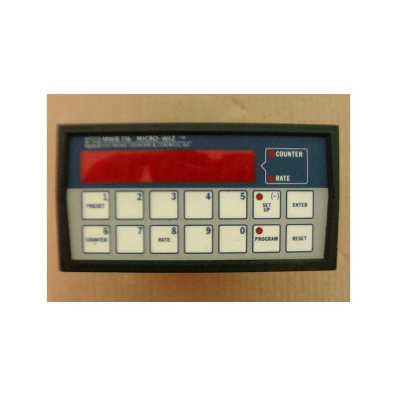 ELECTRONIC COUNTERS & CONTROLS MICROWIZ MWB116A-7