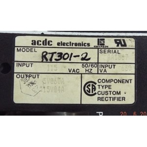ACDC ELECTRONICS RT301-2