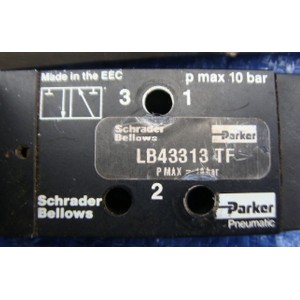 PARKER SCHRADER BELLOWS LB43313TF ENGLISH VALVE