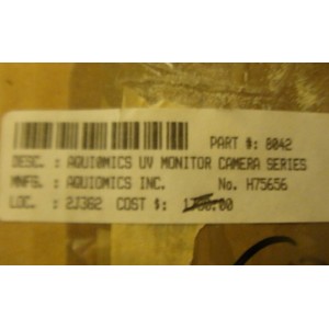 AQUIOMICS UV MONITOR CAMERA H75656