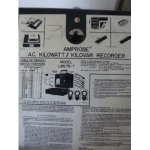 AMPROBE INSTRUMENTS LAW78-T