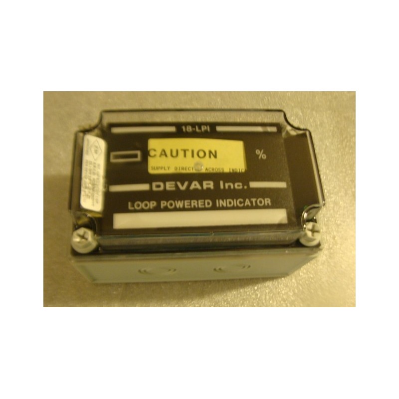 DEVAR INC REMOTE DIGITAL DISPLAY 18-LPI 