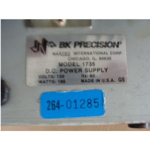 BK PRECISION 1753 DC POWER SUPPLY