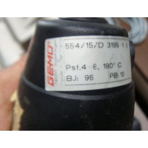 GEMU 554/15/D PST.4-8 180 °C