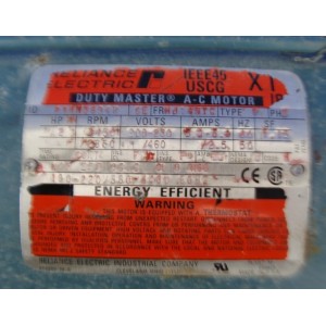 RELIANCE ELECTRIC EXPLOSION PROOF MOTOR P14H5694R  