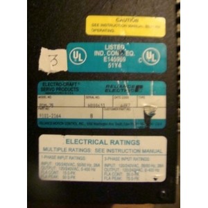 ELECTRO-CRAFT 2000 SERVO DRIVE PDM-75 