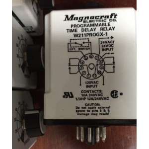 Magnecraft W211PROGX-1 Programmable Time Delay Relay