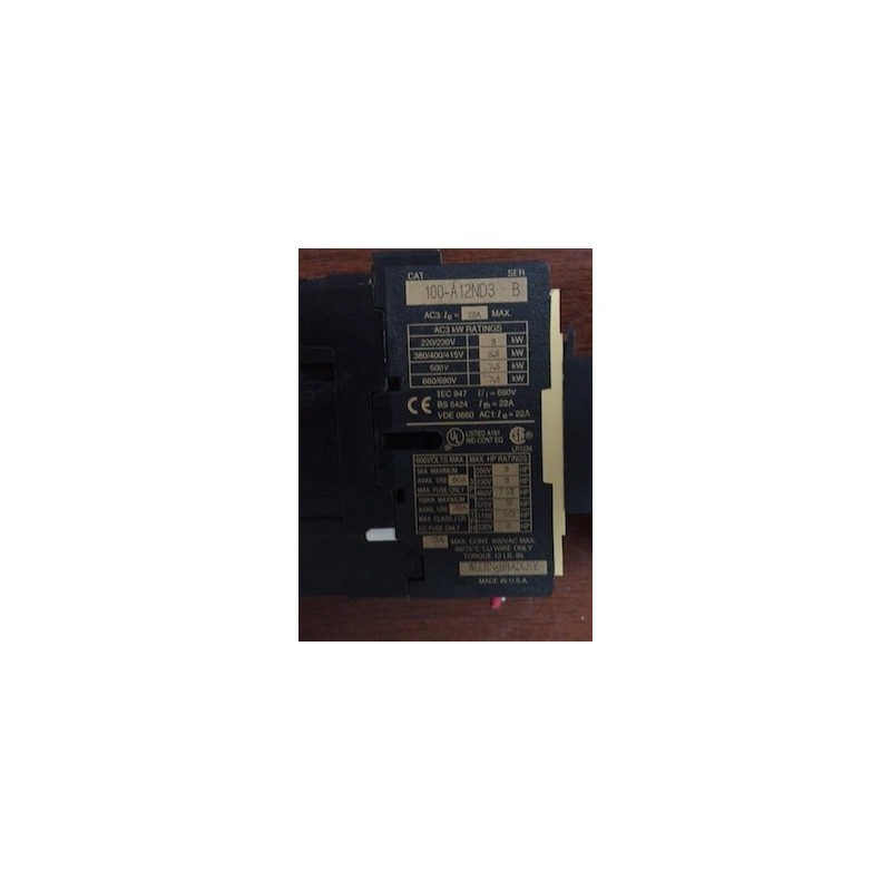 Allen Bradley 100-A12ND3 IEC Contactor