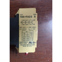 Allen Bradley 195-FA22 Contact Block