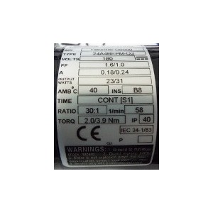 BODINE ELECTRIC 24A4BEPM-D3