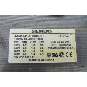 SIEMENS 4AM5741-8HQ00-0U TRANSFORMER