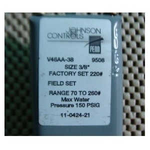 JOHNSON CONTROLS V46AA-38 3/8"