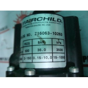 FAIRCHILD Z16063-10263 PRECISION REGULATOR